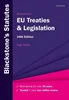 Download Book Blackstone's EU Treaties & Legislation 34th Edition, Nigel Foster, B0CG2DBDLZ, 0198890427, 0198890435, 9780198890423, 9780198890430, 978-0198890423, 978-0198890430