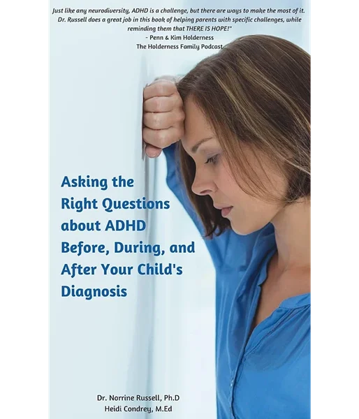 Asking the Right Questions about ADHD Before, During, and After Your Child's Diagnosis, Norrine Russell, Heidi Condre, B0B3Y7HFLK, B0B3WWMN4K, 979-8835383245, 9798835383245
