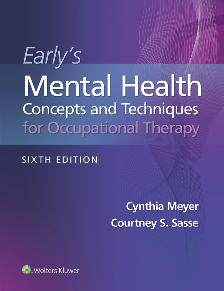 Early's Mental Health Concepts and Techniques in Occupational Therapy 6th Edition