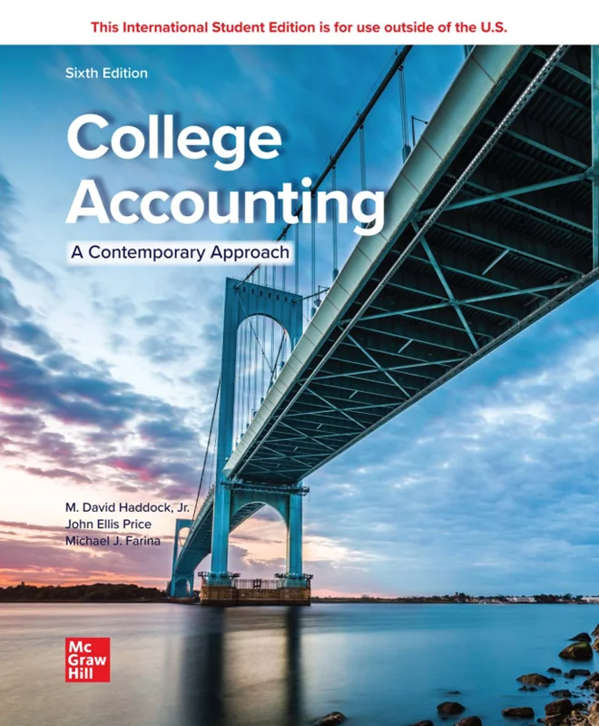 College Accounting (A Contemporary Approach), 6th Edition