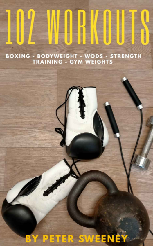 102 WORKOUTS: 102 mixed pre-designed workouts including Boxing - WODS - Weights - Body Weight - strength training - muscle Building