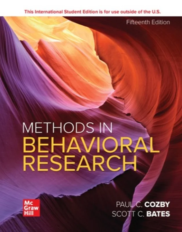 Methods in Behavioral Research