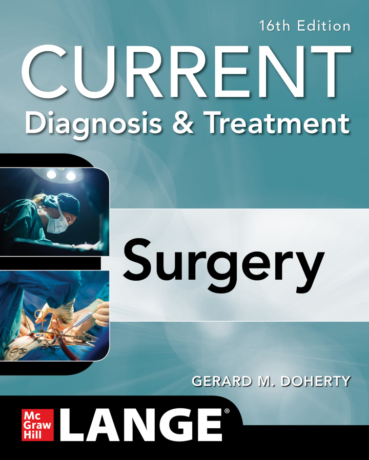 CURRENT Diagnosis and Treatment Surgery 16th Edition