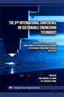 The 5th International Conference on Sustainable Engineering Techniques