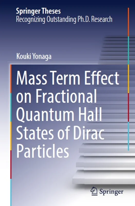 Mass Term Effect on Fractional Quantum Hall States of Dirac Particles