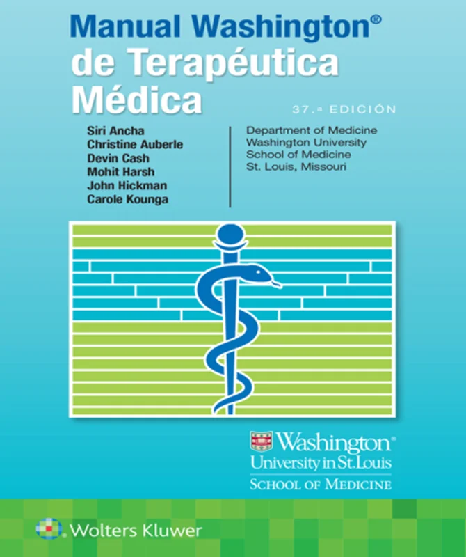 Manual Washington de terapéutica médica (Spanish Edition) 37th Edition