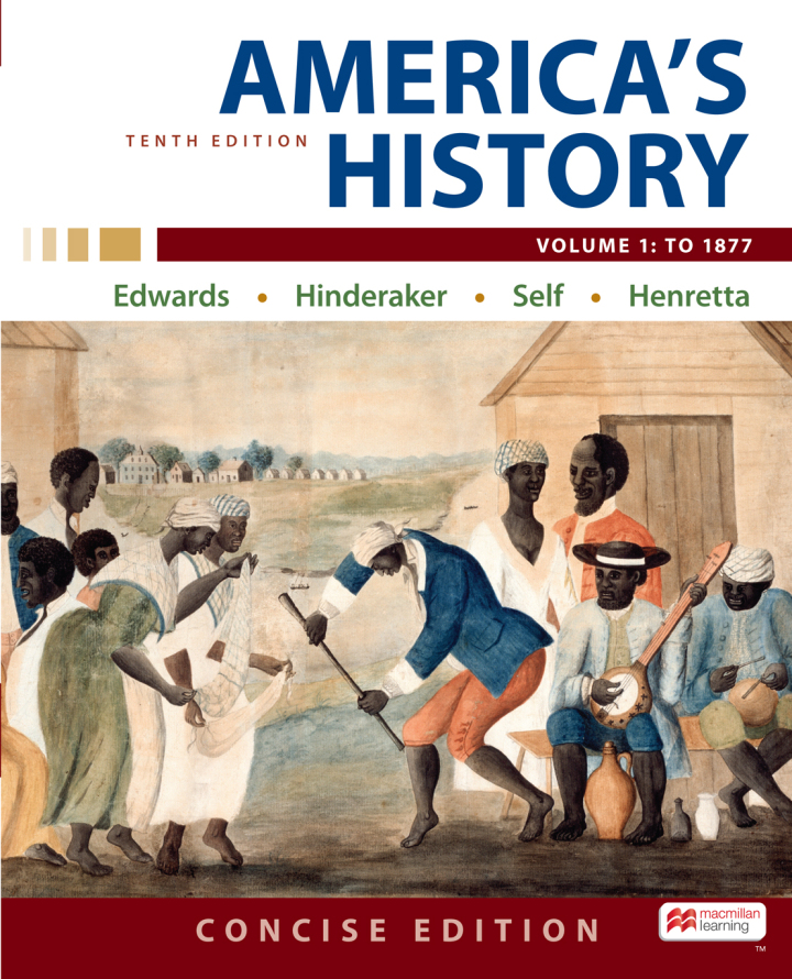 America's History: Concise Edition, Volume 1, 10th Edition