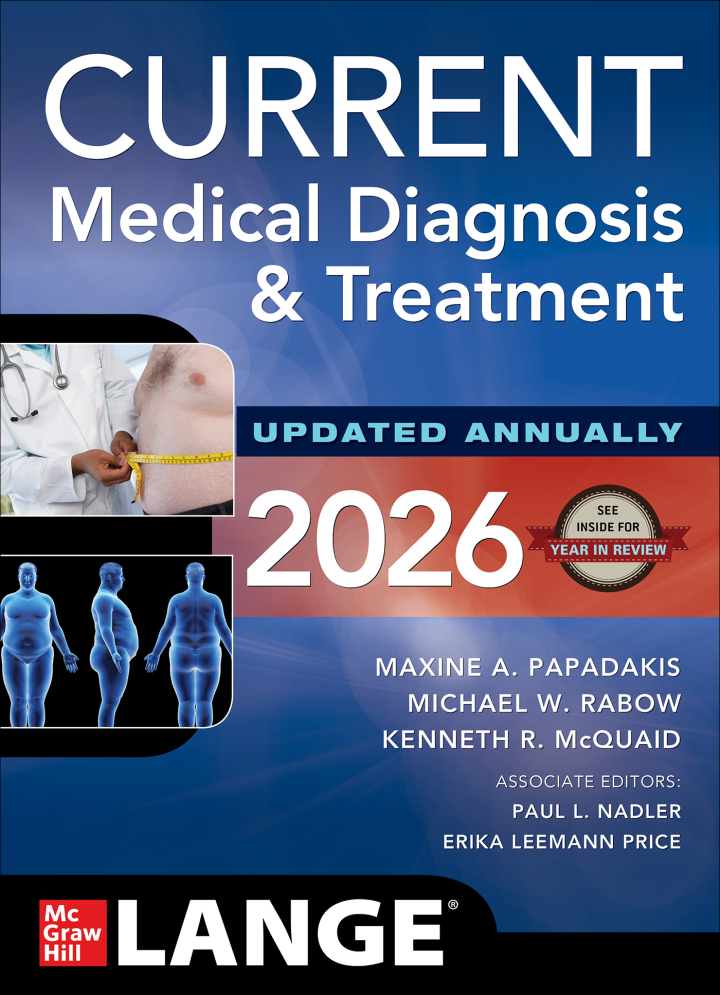CURRENT Medical Diagnosis & Treatment 2026 65th Edition