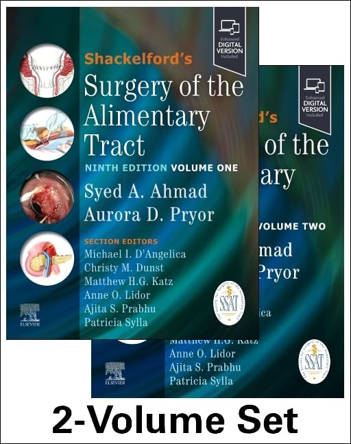 Shackelford's Surgery of the Alimentary Tract, 2 Volume Set 9th Edition