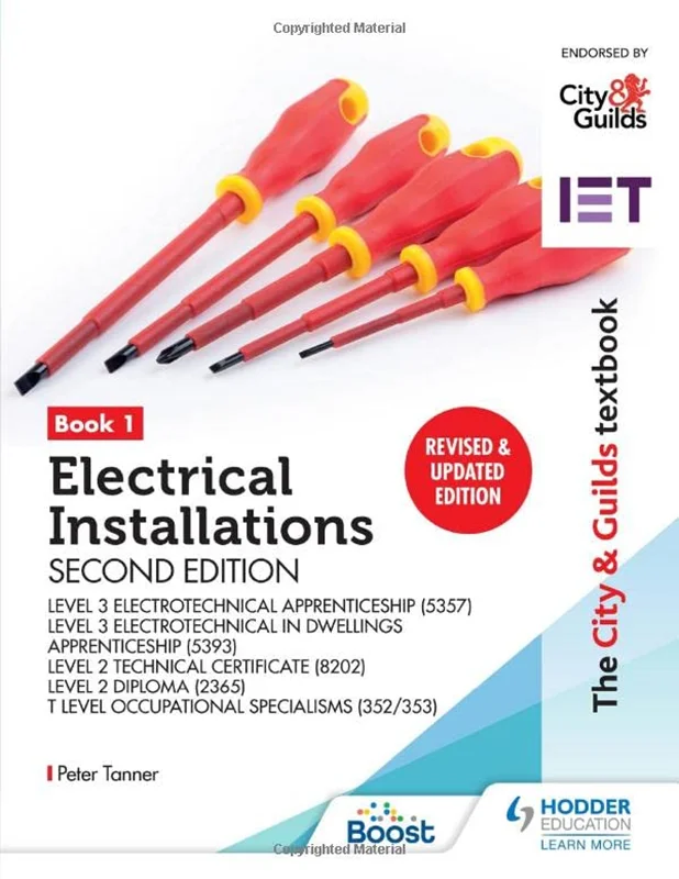 The City & Guilds Textbook: Book 1 Electrical Installations, Second Edition