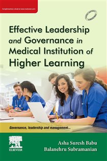 Effective Leadership and Governance in Medical Institution of Higher Learning - E-Book