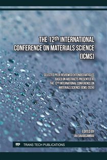 The 12th International Conference on Materials Science (ICMS)